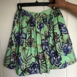 Alice and Olivia floral skirt new with tags